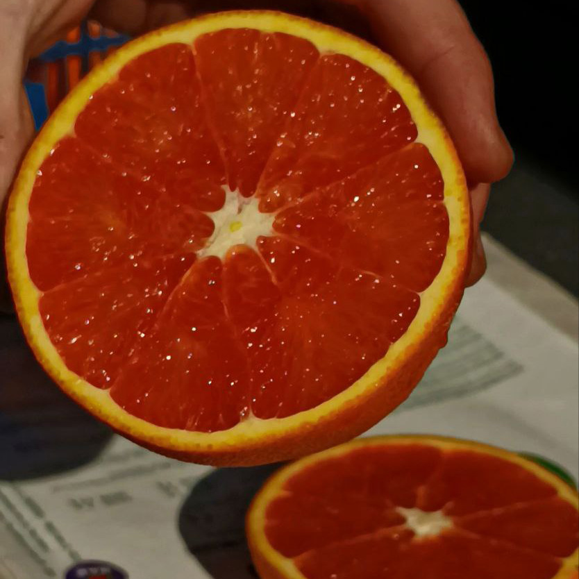 Апельсин красный